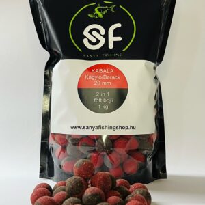 KABALA Kagyló/Barack 2in1 főtt bojli