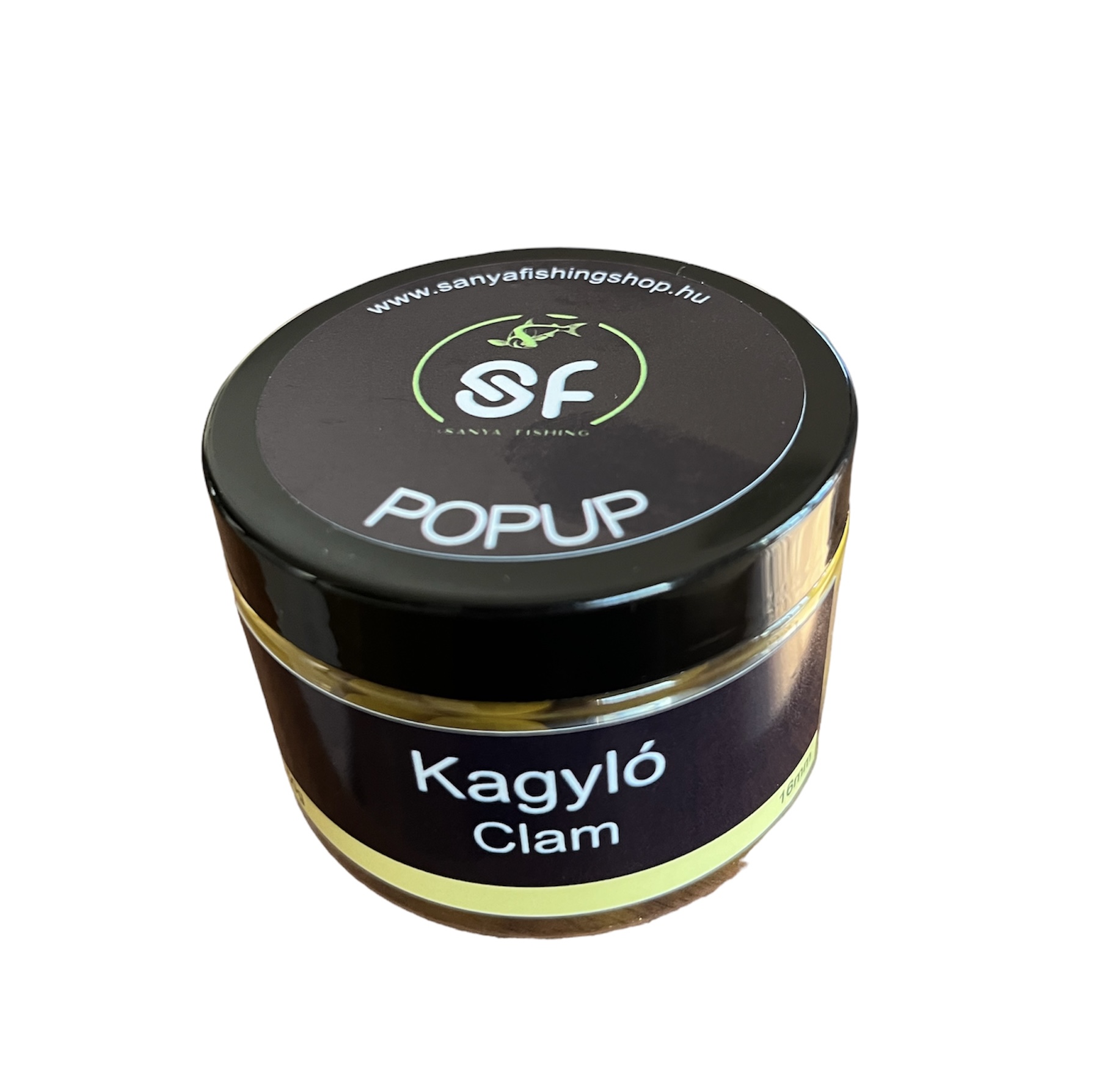 Kagyló 16 mm PopUp